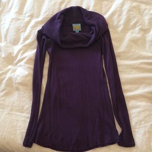 C&C California Purple Tunic Size XS